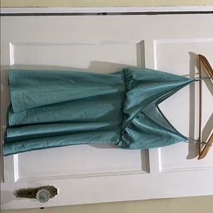 Teal dress